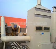 噴淋活性炭吸附一體化設備處理噴漆廢氣