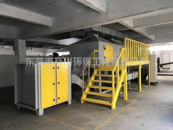 油漆廠廢氣處理方法及設備